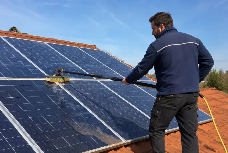 Nettoyage et entretien de panneaux solaires à Fos-sur-Mer